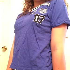 Harry potter raven claw crop top